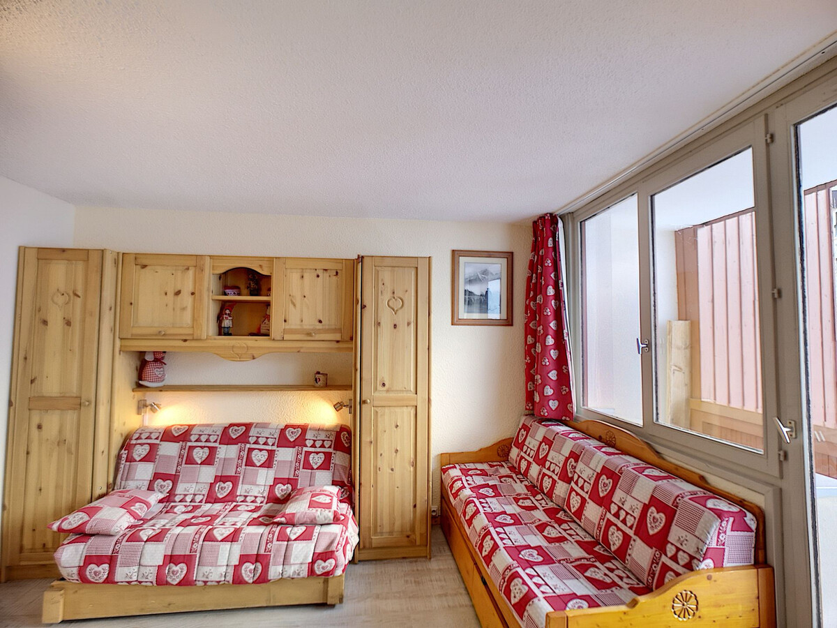 2 pièces 4 pers rénové, balcon sud, pied des pistes - Photo 7