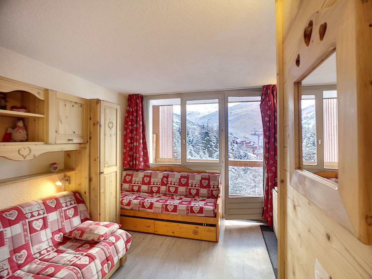 2 pièces 4 pers rénové, balcon sud, pied des pistes - Photo 8