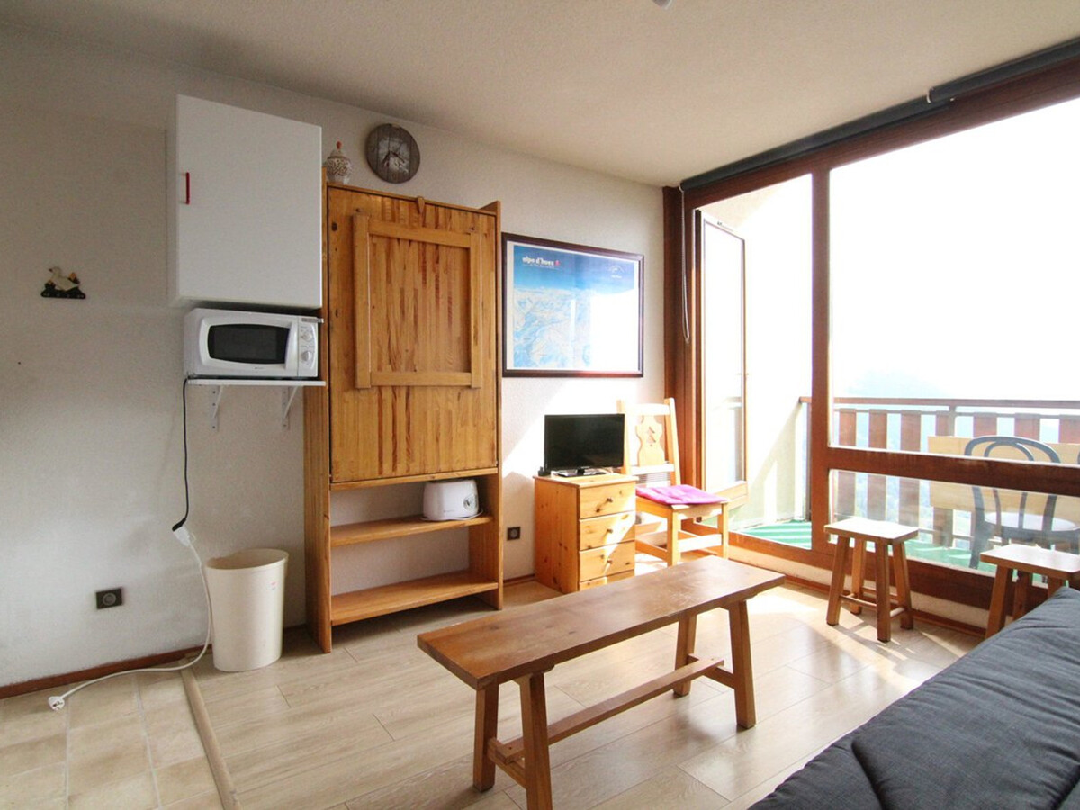 Appart 2 pièces balcon sud Alpe d'Huez, 300 m remontées - Photo 5