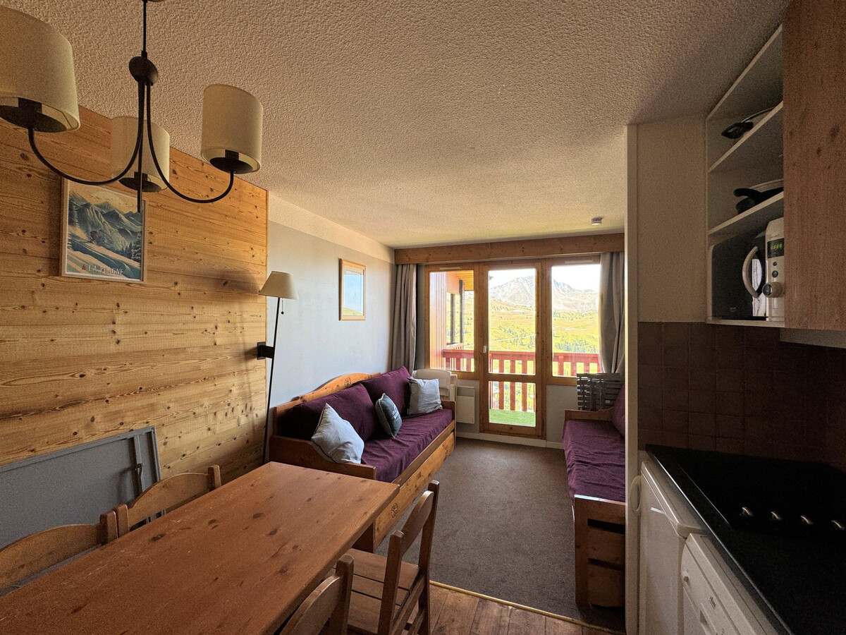 Studio cabine 4 pers au pied des pistes, Belle Plagne - Photo 1