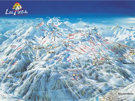 Studio 28m² Vue Mont-Blanc à Arc 2000 - Photo 10