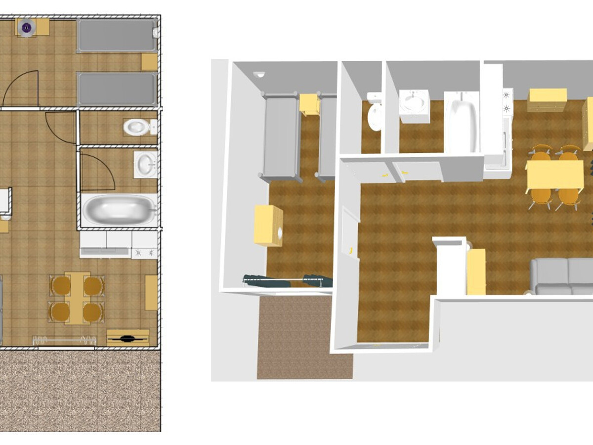 Appartement 35m² pieds des pistes, 4 personnes à Val-d'Isère - Photo 12
