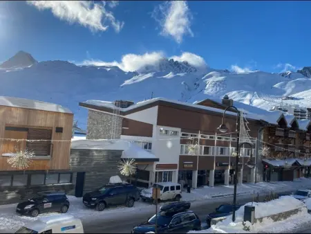 Studio cabine 4 pers à Tignes, balcon sud, 2 min des pistes : photo 15