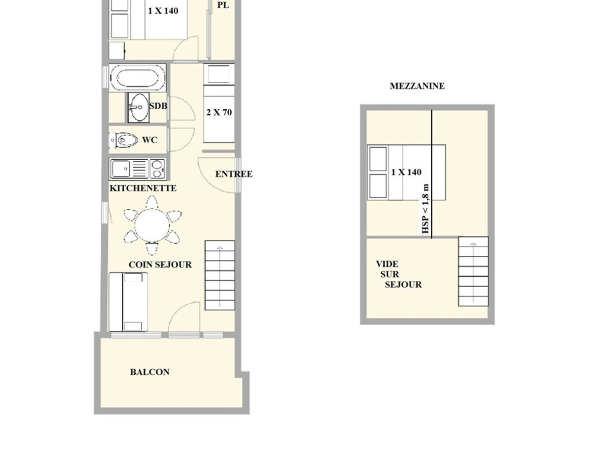 Appartement 6 pers. Crest-Voland, garage & 300 m pistes - Photo 3