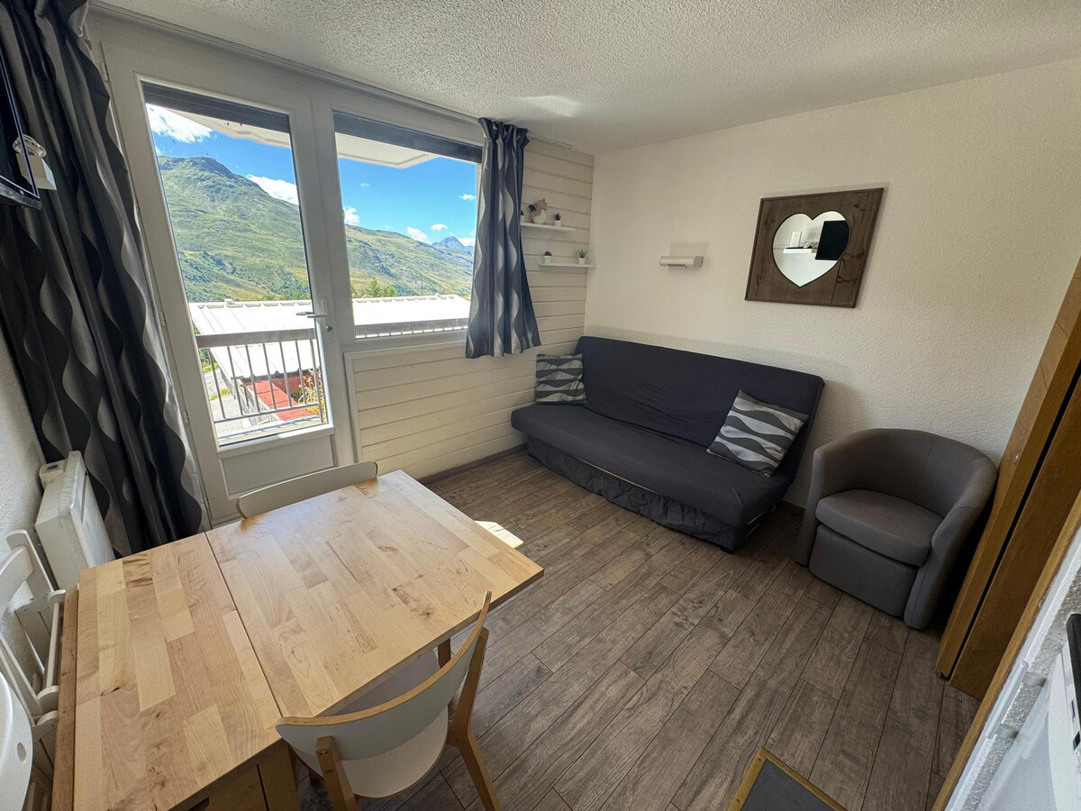 Studio 19m² aux Menuires, balcon nord-ouest, 3 personnes - Photo 1