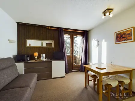 Location appartement à Montvalezan La Rosière, Studio 4 pers. aux pieds des pistes avec wifi à 250m des commerces