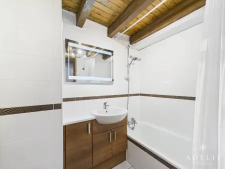 Duplex 48m² rénové, balcon sud, 200m des pistes : photo 6