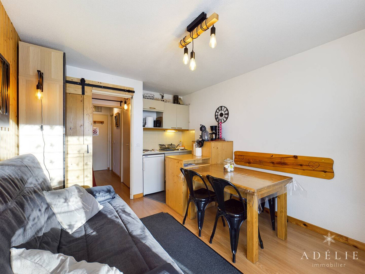 Studio 22 m² terrasse sud, au pied des pistes La Rosière - Photo 1