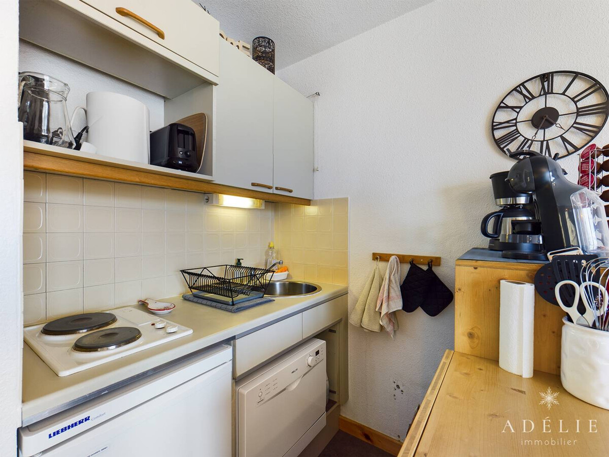 Studio 22 m² terrasse sud, au pied des pistes La Rosière - Photo 4