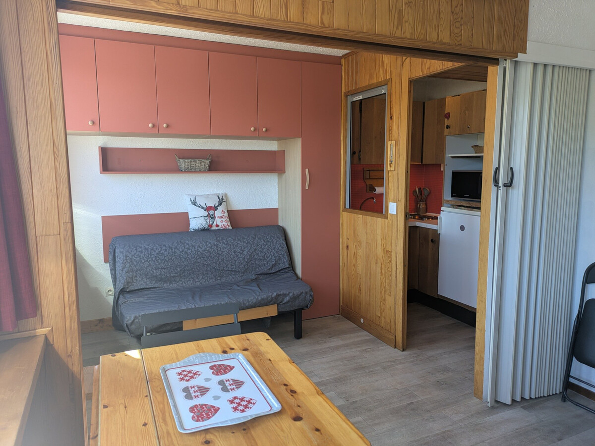 Studio 2* La Plagne, vue Mont Blanc, casier à ski - Photo 1
