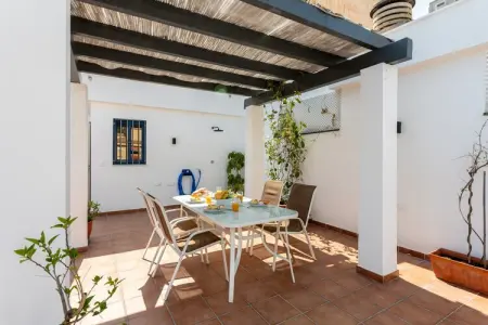 Appartement 4 pers. centre Málaga, terrasse et barbecue : photo 4