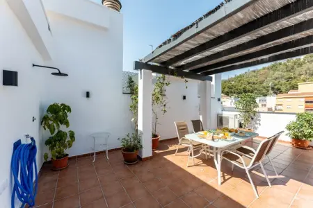 Appartement 4 pers. centre Málaga, terrasse et barbecue : photo 14