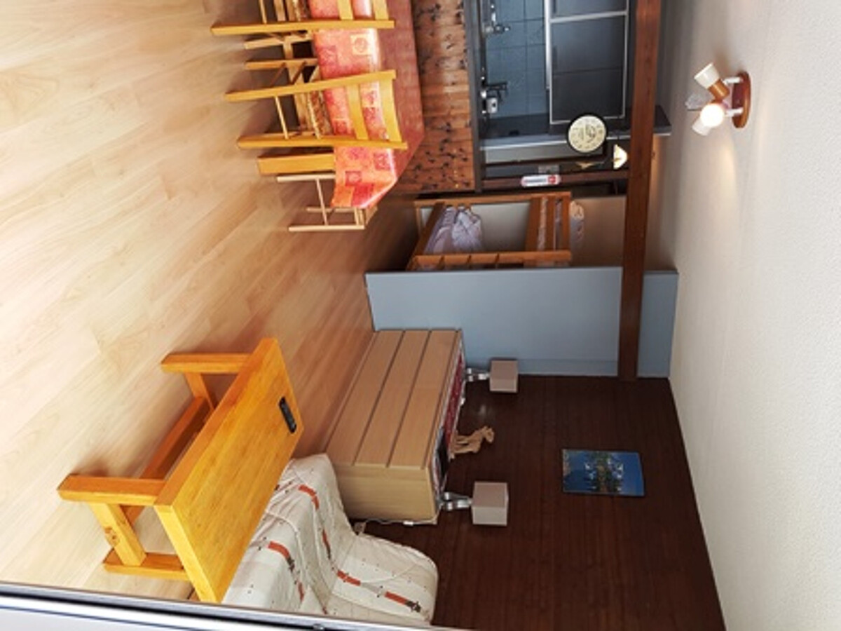 Studio cabine 27m² Orcières, 4 pers, balcon Sud-Ouest - Photo 1