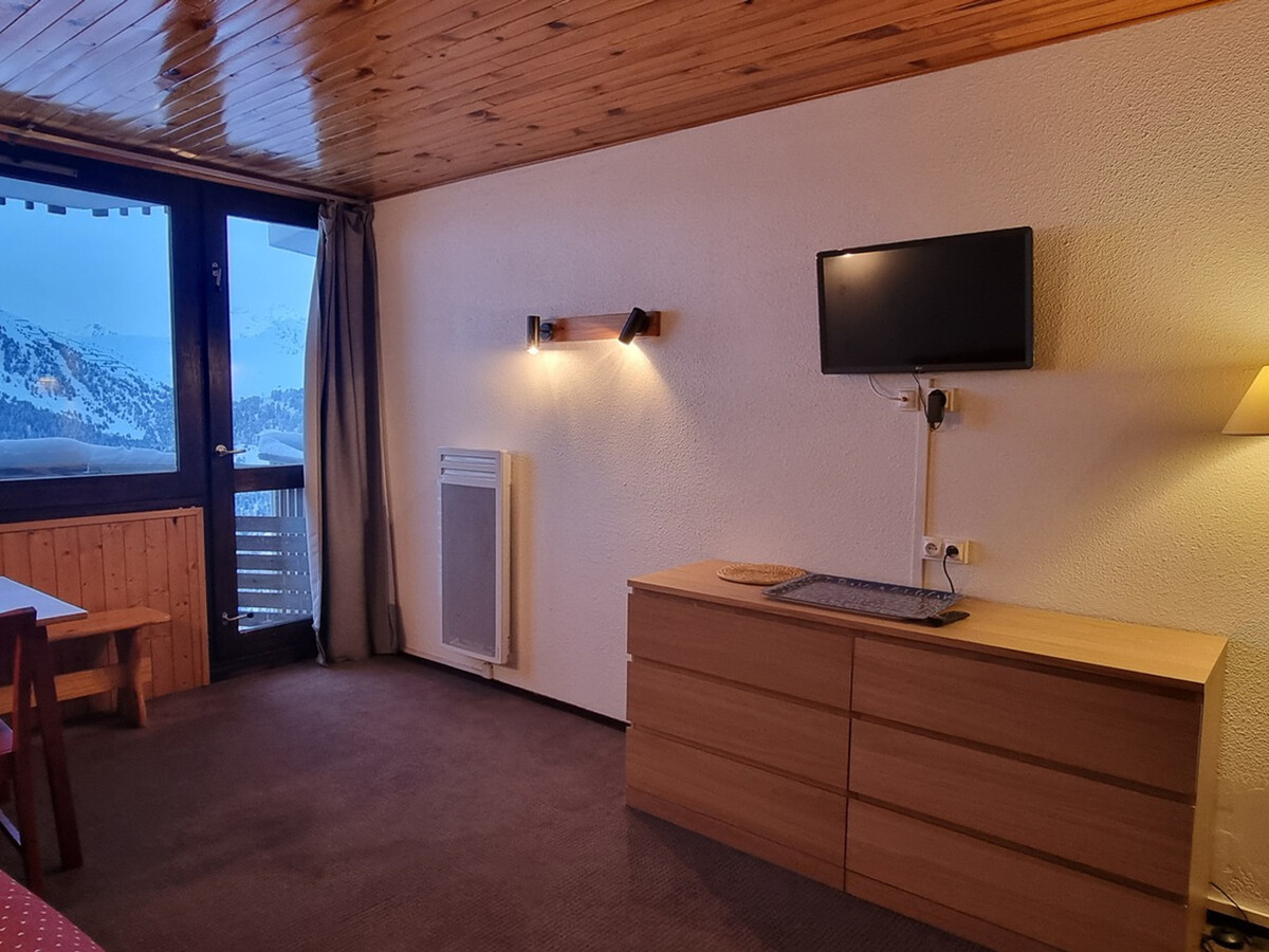 Studio 26m² 4 pers, vue Mont Blanc, skis aux pieds - Photo 3
