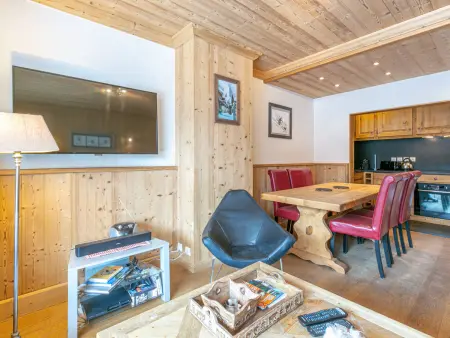 Location appartement à Val d'Isère, Appartement élégant 3 pièces cabine avec wifi, skis aux pieds, en résidence de standing à Val-dIsère