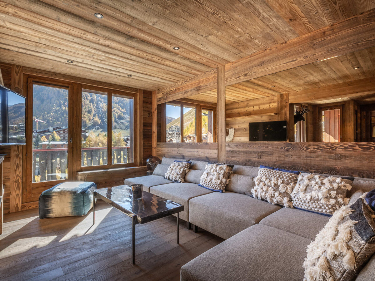 Luxe 4P/6 pers à Val-d'Isère, balcon panoramique + navette pistes - Photo 1