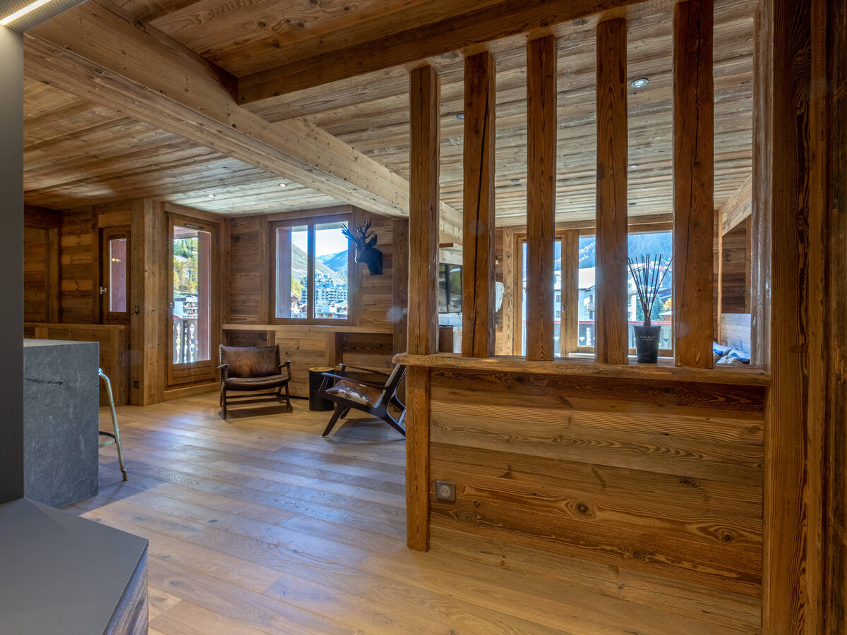 Luxe 4P/6 pers à Val-d'Isère, balcon panoramique + navette pistes - Photo 4