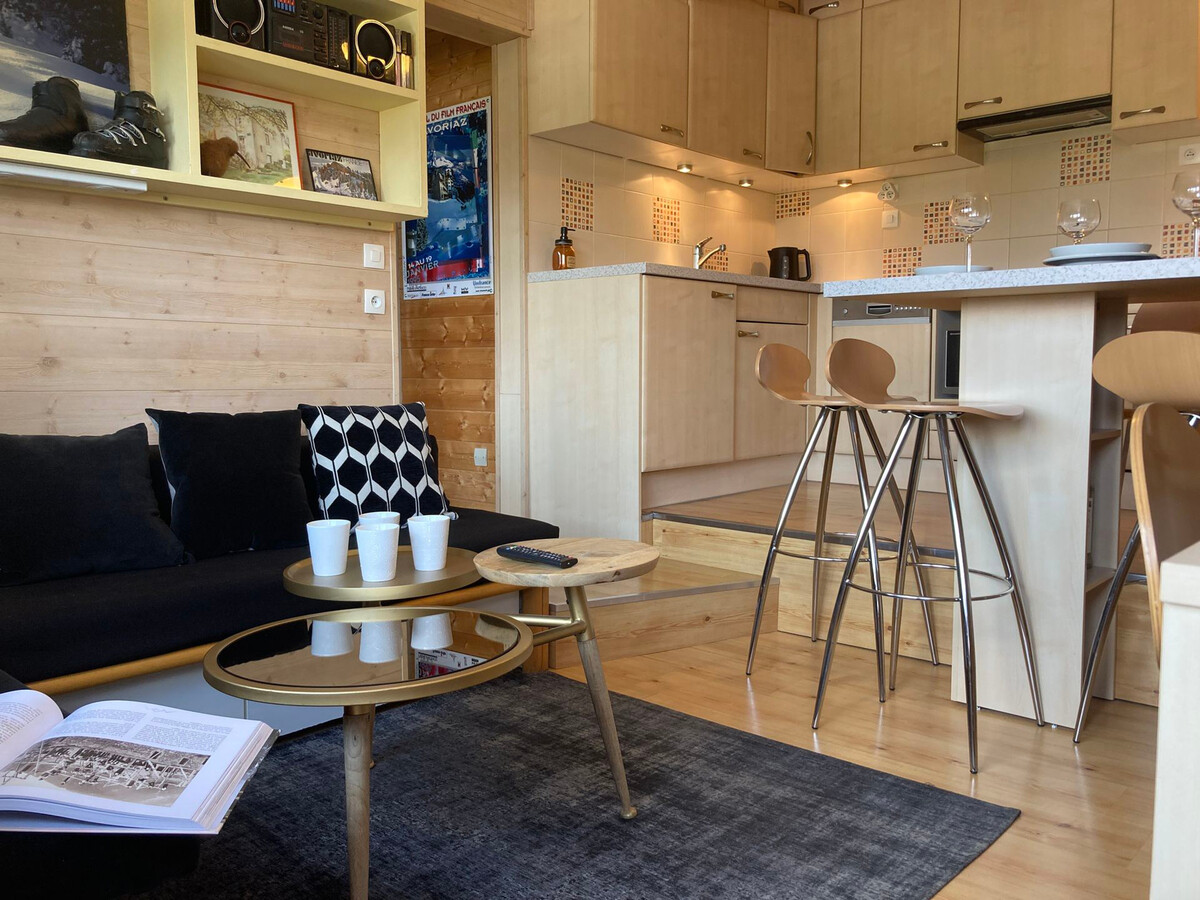 Appartement 2 chambres, balcons Sud-Ouest, cœur d'Avoriaz - Photo 1