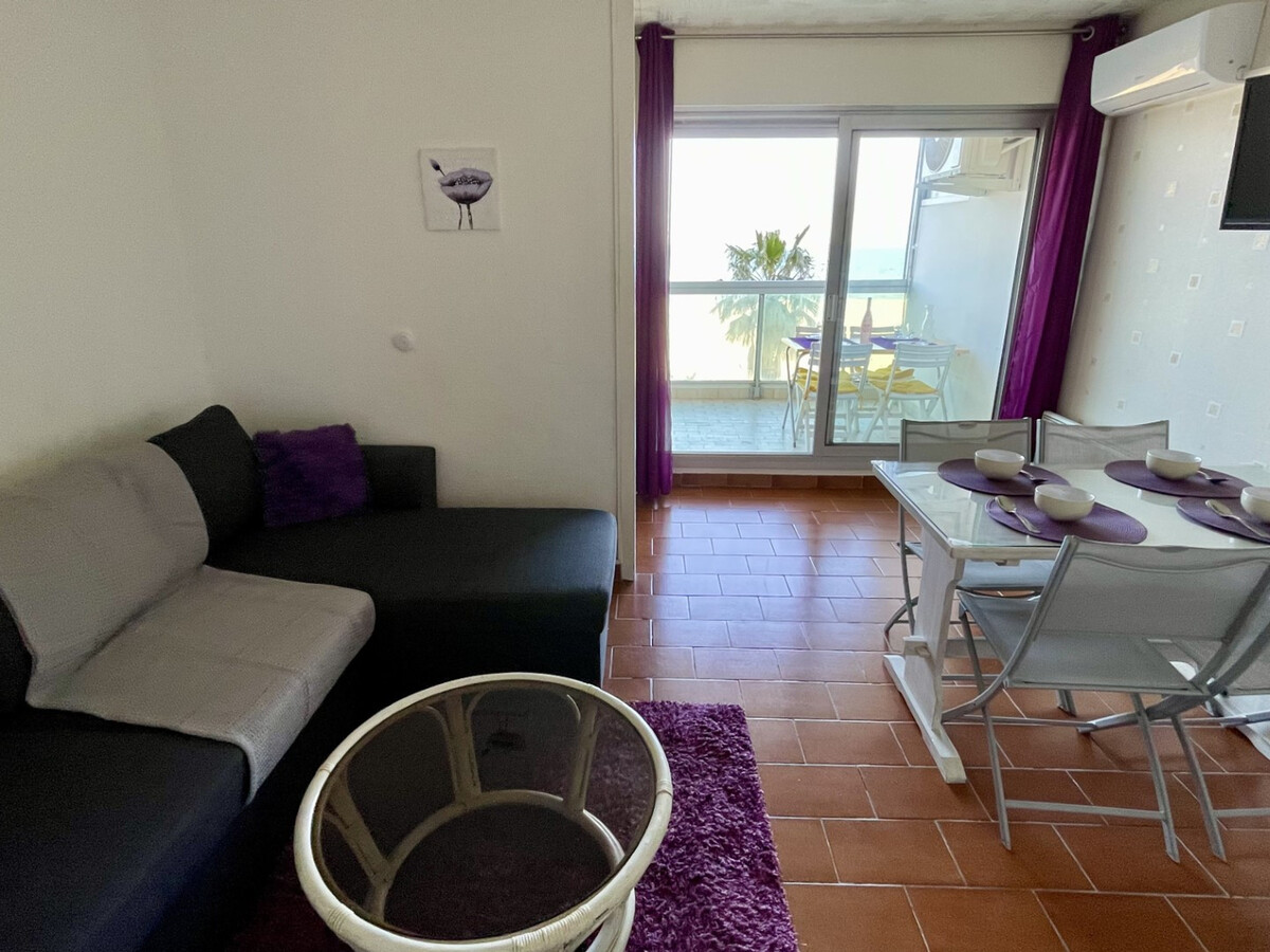Studio cabine 4 pers. vue mer avec parking, Canet-en-Roussillon - Photo 4