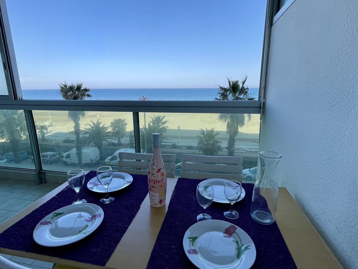 Studio cabine 4 pers. vue mer avec parking, Canet-en-Roussillon - Photo 7