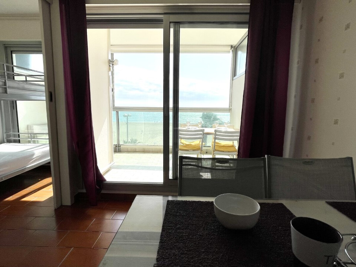 Studio cabine 4 pers. vue mer avec parking, Canet-en-Roussillon - Photo 9