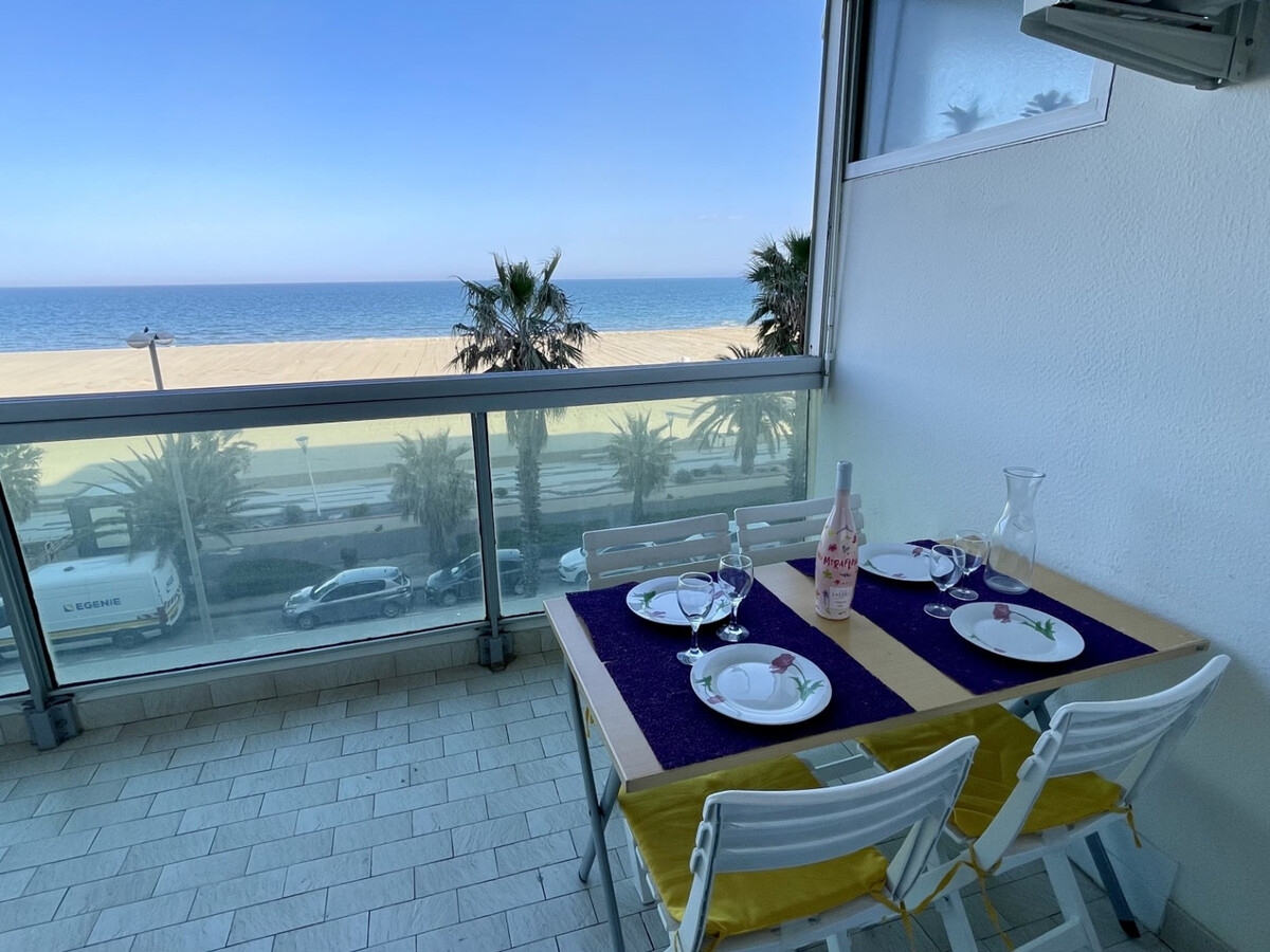 Studio cabine 4 pers. vue mer avec parking, Canet-en-Roussillon - Photo 13