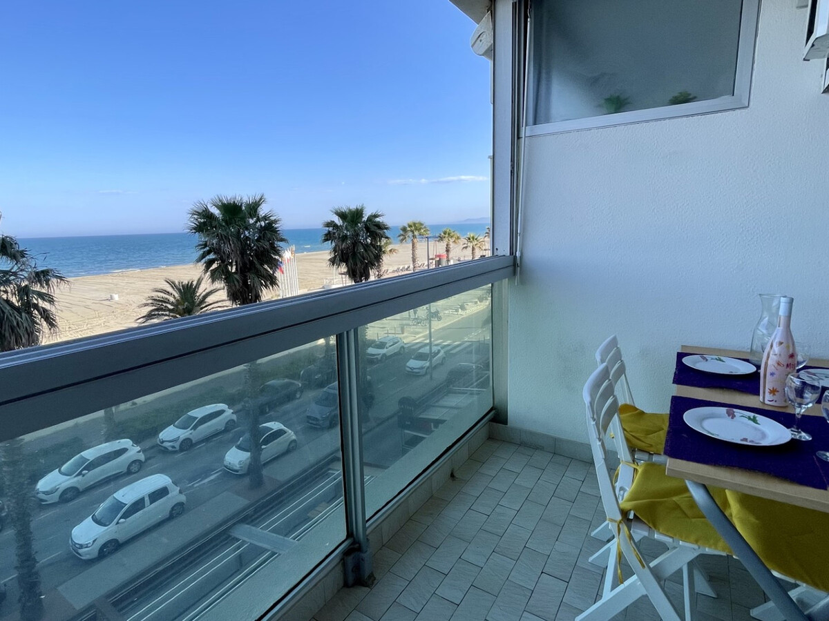 Studio cabine 4 pers. vue mer avec parking, Canet-en-Roussillon - Photo 14