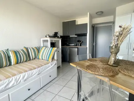 Appartement vue mer avec piscine, 4 couchages, climatisé : photo 11