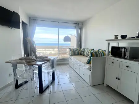 Appartement vue mer avec piscine, 4 couchages, climatisé : photo 12