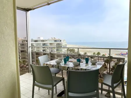 T2 climatisé vue mer 7e étage à Canet-en-Roussillon : photo 17