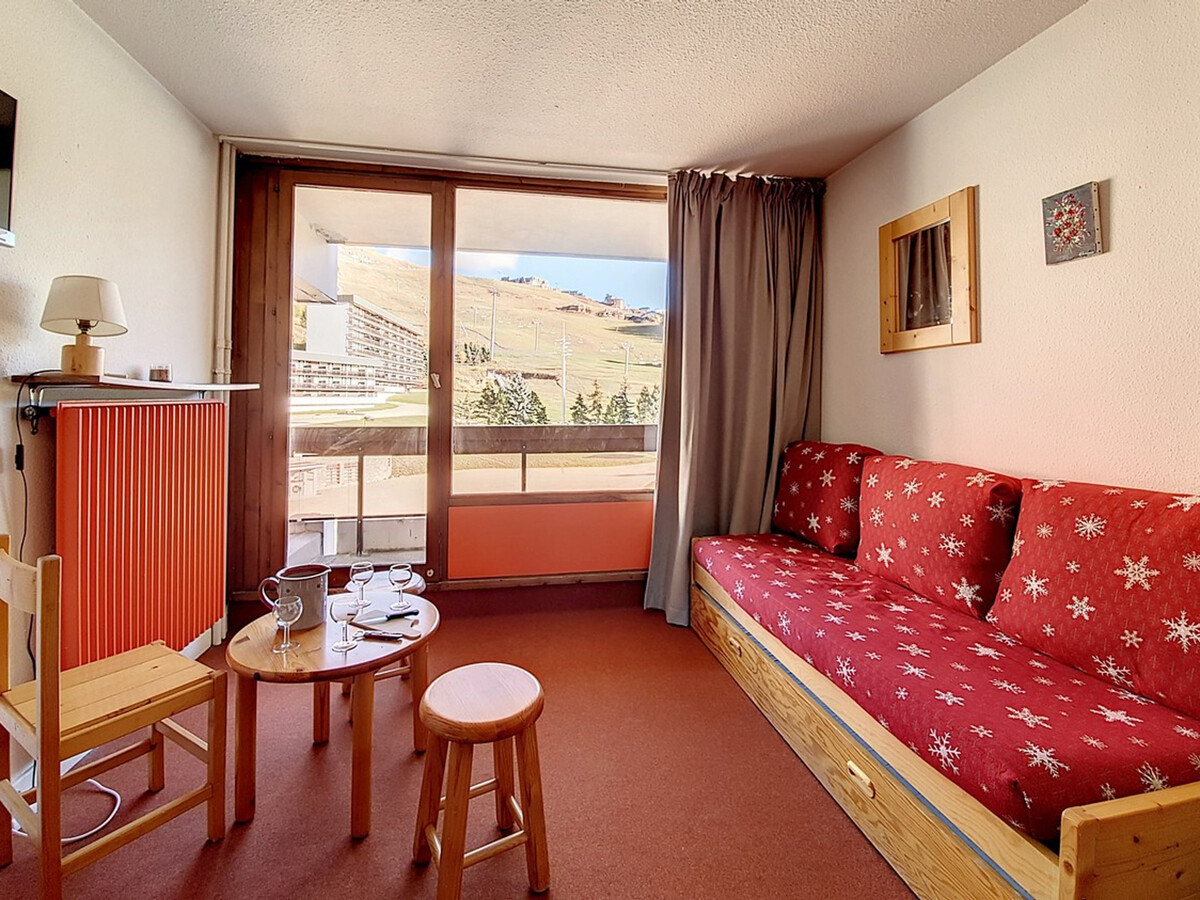 Appartement 5 pers aux Menuires, ski aux pieds, balcon Sud - Photo 1