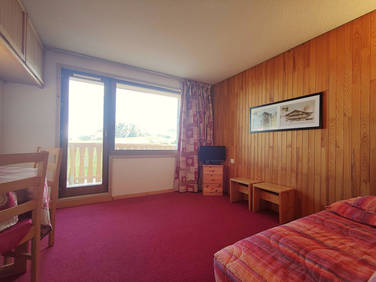 Studio 2 pers. Plagne Villages, balcon vue pistes - Photo 1