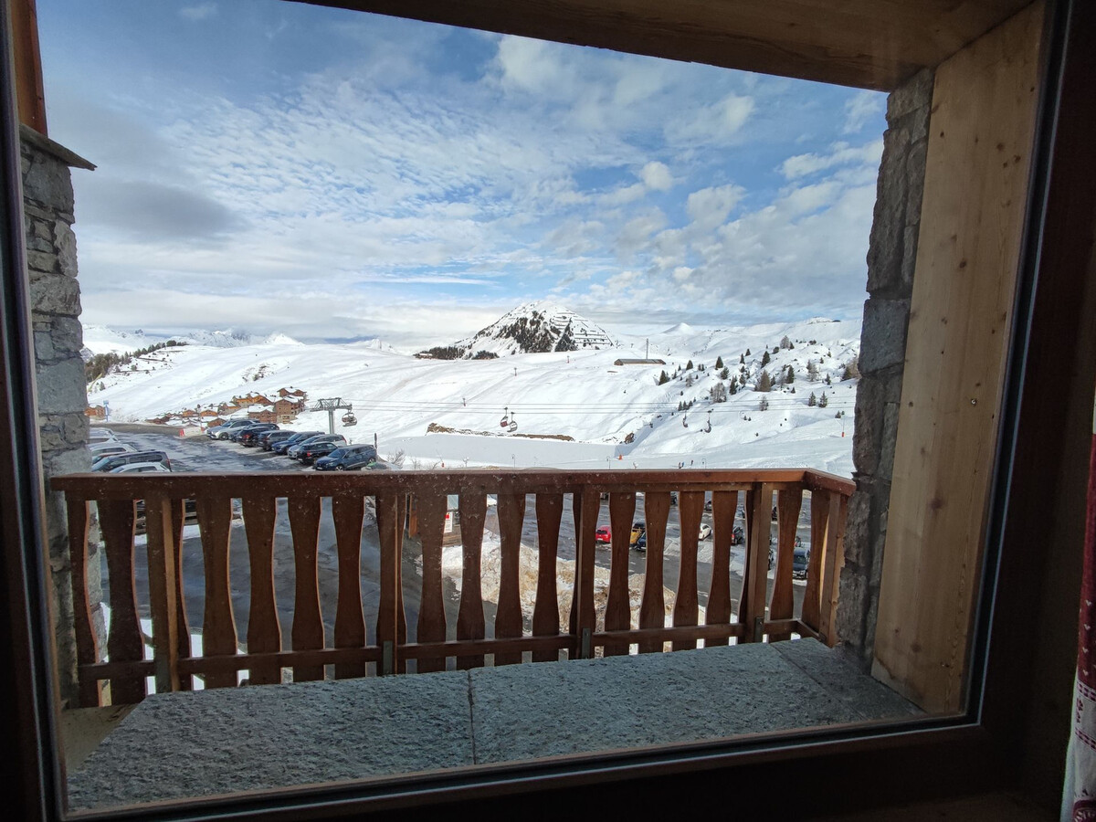 Studio 2 pers. Plagne Villages, balcon vue pistes - Photo 7