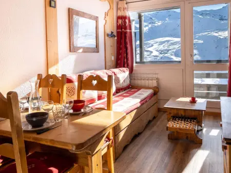 Appartement 4 pers, balcon sud, skis aux pieds à Val Thorens : photo 2