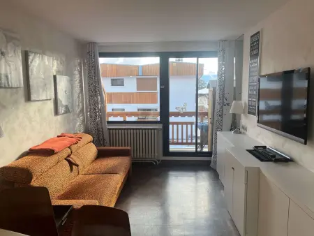 Location appartement à Huez, Studio cosy pour 4 à lAlpe dHuez, proche télécentre, commerces, terrasse sud, animaux bienvenus