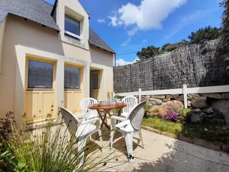 Location villa à La Trinité sur Mer, Maison cosy 3 pièces avec terrasse à 800m de la plage - Wifi, lave-vaisselle, parking public