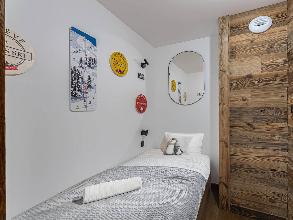 Appartement 2 chambres à Megève, sauna et hammam inclus - Photo 5