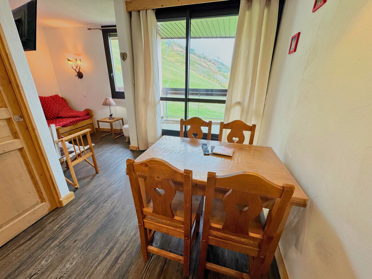 T2 28m² 4 pers, balcon sud, pied des pistes aux Menuires - Photo 3