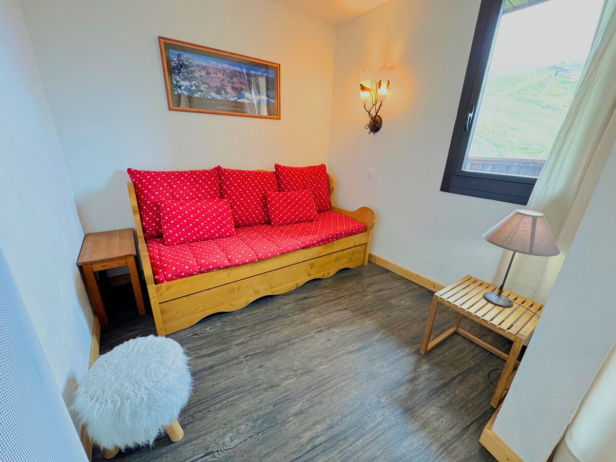T2 28m² 4 pers, balcon sud, pied des pistes aux Menuires - Photo 4