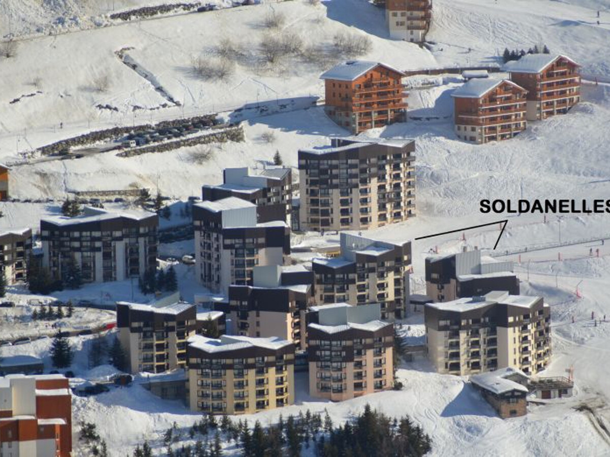 T2 28m² 4 pers, balcon sud, pied des pistes aux Menuires - Photo 13