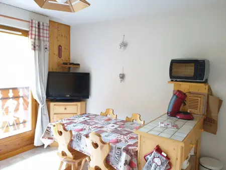 Studio 4 pers. avec accès direct aux pistes à Saint-Jean-d'Aulps - Photo 2