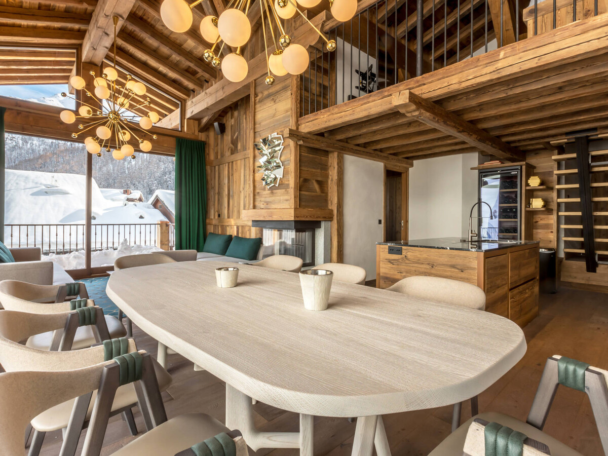 Duplex 5 pièces luxe aux pieds des pistes avec hammam - Photo 3