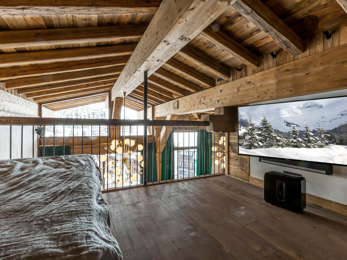 Duplex 5 pièces luxe aux pieds des pistes avec hammam - Photo 13