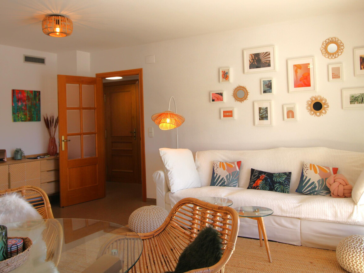 Appartement 6 pers. face mer à Llançà, terrasse vue montagne - Photo 8
