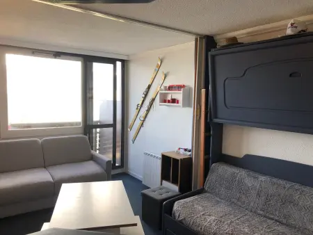 Studio 26m² vue Mont Blanc - Accès direct aux pistes : photo 3