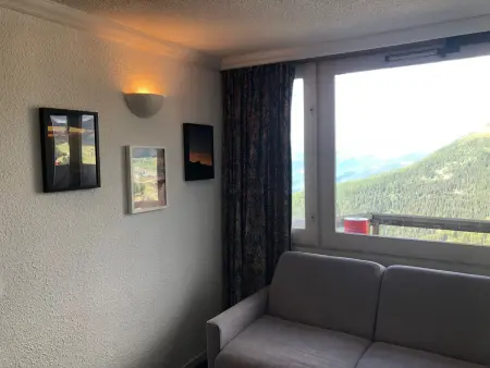 Studio 26m² vue Mont Blanc - Accès direct aux pistes : photo 4