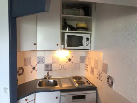 Studio 26m² vue Mont Blanc - Accès direct aux pistes : photo 5