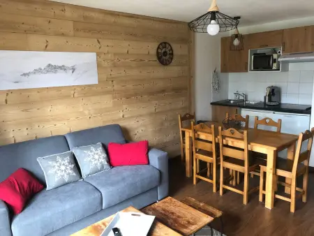 Location appartement à Peyragudes, Confortable T3 pour 6 pers. à Peyragudes avec accès pistes ski
