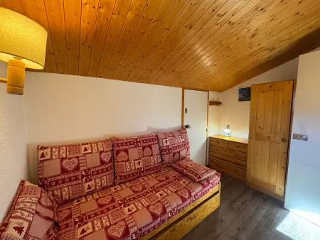 Appartement 2 pièces vue pistes Belle Plagne, animaux acceptés : photo 6