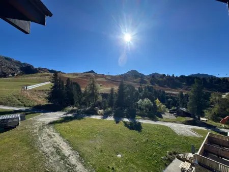 Appartement 2 pièces vue pistes Belle Plagne, animaux acceptés : photo 12